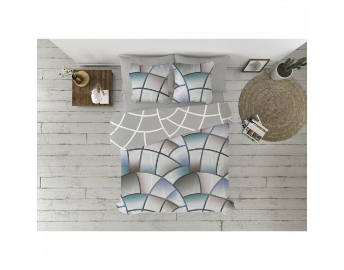 Покривало за одеяло Pierre Cardin Lucas Сив 144 Конци 150 x 230 cm