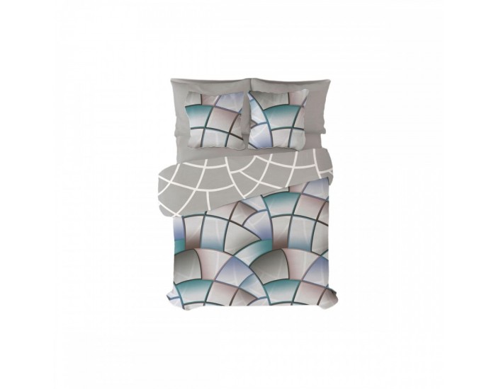 Покривало за одеяло Pierre Cardin Lucas Сив 144 Конци 240 x 230 cm