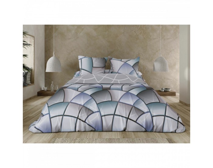 Покривало за одеяло Pierre Cardin Lucas Сив 144 Конци 240 x 230 cm