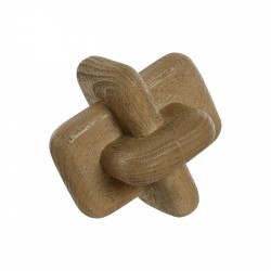 Декоративна фигурка Home ESPRIT Кафяв Възел 14 x 14 x 14 cm - Сувенири, Подаръци, Свещи