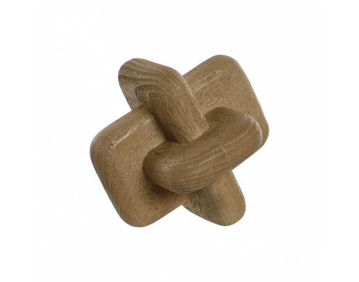 Декоративна фигурка Home ESPRIT Кафяв Възел 14 x 14 x 14 cm