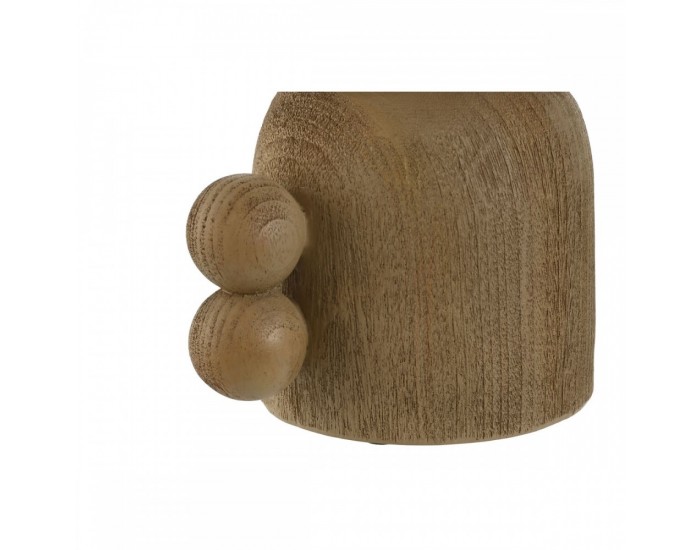 Канделабър Home ESPRIT Кафяв Смола Дървен 16 x 10 x 18 cm