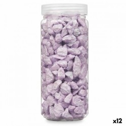 Декоративни Камъни Люляк 10 - 20 mm 700 g (12 броя) - Външно осветление, Мрежи и Декорация