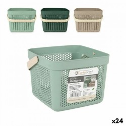 Многофункционална Кошница Confortime Пластмаса 5 L 20 x 20 x 15,5 cm (24 броя) - Кутии, Органайзери и Други продукти за съхранение