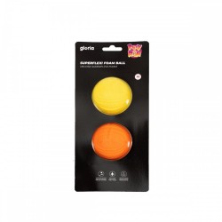 Топка за Домашни Любимци Gloria PLAY AND RUN Жълт Пяна TPR M 6,35 cm 2 броя - Аксесоари