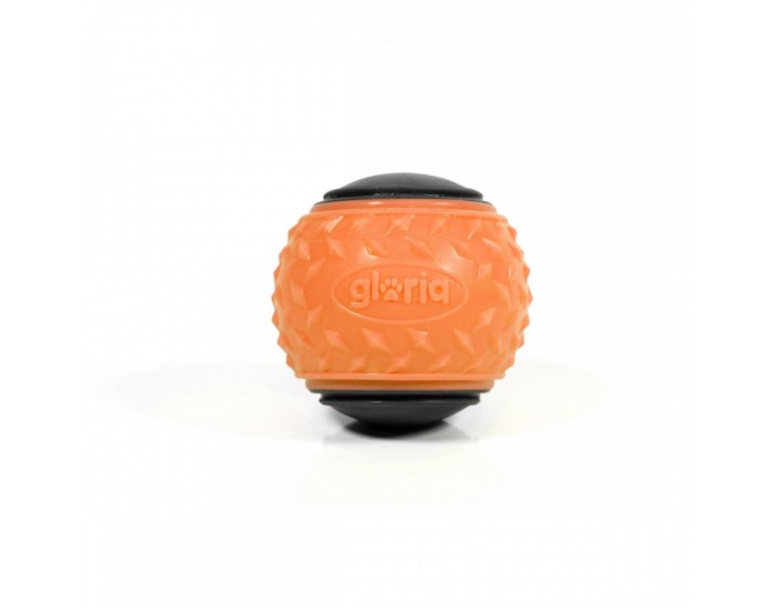 Топка за Домашни Любимци Gloria PLAY AND RUN Оранжев TPR M 6,35 cm 2 броя
