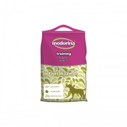 Защитна подложка Inodorina Training Wild Flower 60 x 90 cm Бял Текстил (10 броя) - Домашни любимци