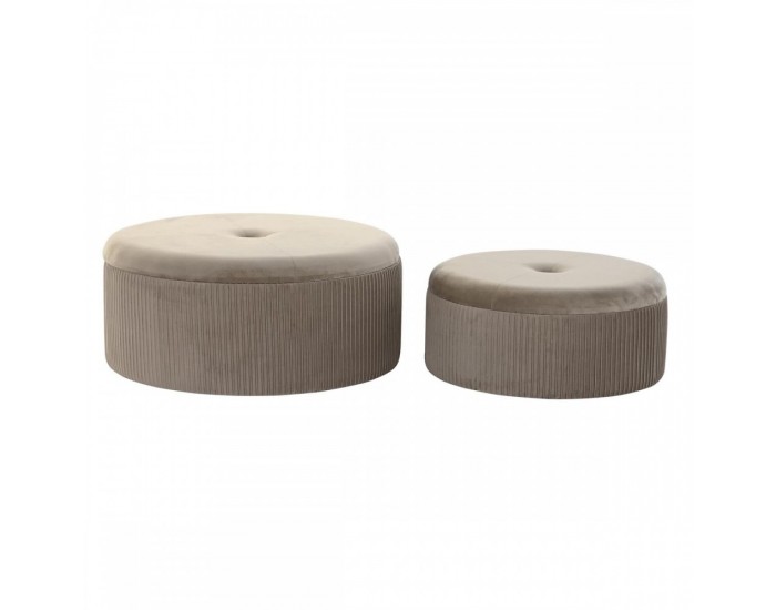 Cтепенки DKD Home Decor 70 x 70 x 32 cm 70 x 70 x 28 cm Кадифе Светло сив Дървен MDF Cтепенки DKD Home Decor 70 x 70 x 32 cm 70 x 70 x 28 cm Кадифе Светло сив Дървен MDF