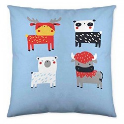 Калъфка за възглавница Cool Kids Planet Earth (50 x 50 cm) - Възглавници