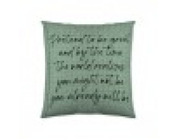 Калъфка за възглавница Naturals Scrabble (50 x 50 cm)