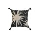 Възглавница Home ESPRIT Черен Boho Палма 45 x 5 x 45 cm Възглавница Home ESPRIT Черен Boho Палма 45 x 5 x 45 cm