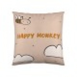 Калъфка за възглавница Popcorn Scarf Monkey (60 x 60 cm) - Възглавници