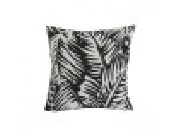 Възглавница Home ESPRIT Бял Черен Бланка 45 x 15 x 45 cm Възглавница Home ESPRIT Бял Черен Бланка 45 x 15 x 45 cm