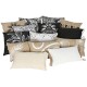 Възглавница Home ESPRIT Бял Черен Бланка 45 x 15 x 45 cm Възглавница Home ESPRIT Бял Черен Бланка 45 x 15 x 45 cm