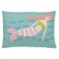 Калъфка за възглавница Naturals Mermaids (50 x 30 cm) - Възглавници