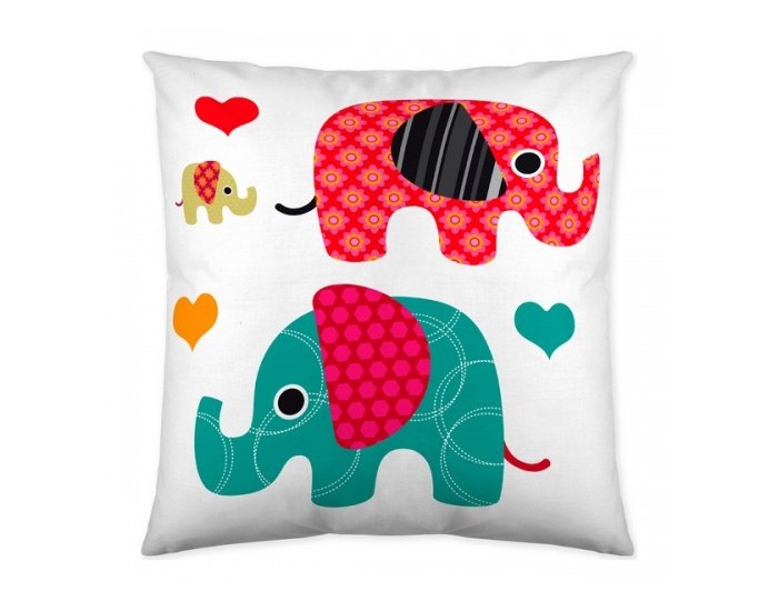 Калъфка за възглавница Icehome Elephant (60 x 60 cm)