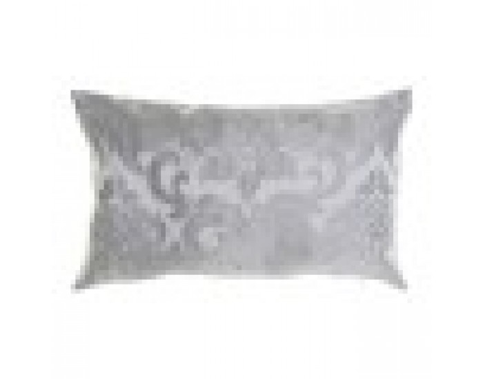 Възглавница DKD Home Decor Сив полиестер (50 x 50 x 30 cm)