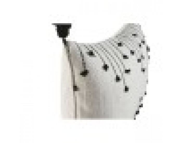 Възглавница Home ESPRIT Бял Черен Ромб 50 x 15 x 30 cm Възглавница Home ESPRIT Бял Черен Ромб 50 x 15 x 30 cm