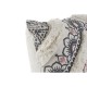 Възглавница DKD Home Decor Бял Черен полиестер (45 x 10 x 45 cm)