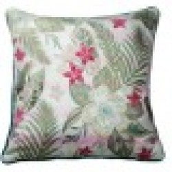 Калъфка за възглавница DKD Home Decor Розов Зелен Тропически (60 x 1 x 40 cm) - Възглавници