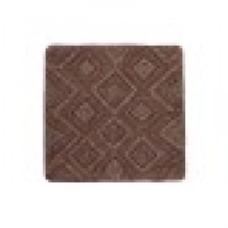 Калъфка за възглавница DKD Home Decor Кафяв Ромб (50 x 1 x 50 cm) - Възглавници