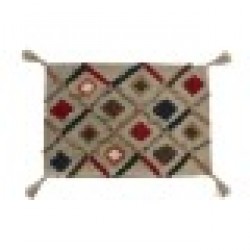 Калъфка за възглавница DKD Home Decor Многоцветен Ресни (60 x 1 x 40 cm) - Възглавници