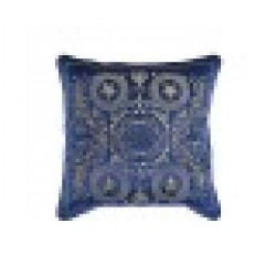 Възглавница DKD Home Decor Син полиестер Кадифе Златен (45 x 10 x 45 cm) - Възглавници