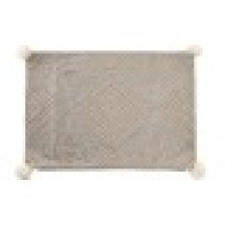 Калъфка за възглавница DKD Home Decor Сив (60 x 1 x 40 cm) - Възглавници