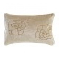 Възглавница DKD Home Decor Златен полиестер Lilled (50 x 10 x 30 cm) - Възглавници