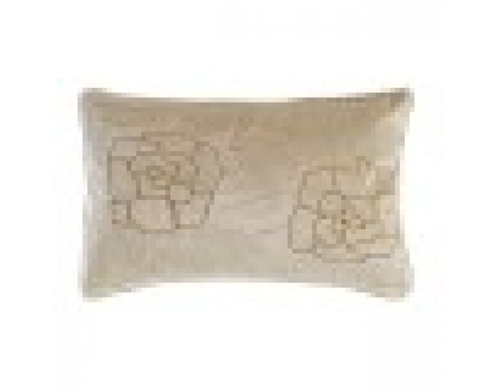 Възглавница DKD Home Decor Златен полиестер Lilled (50 x 10 x 30 cm)