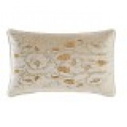 Възглавница DKD Home Decor Златен полиестер Lilled (50 x 10 x 30 cm) - Възглавници