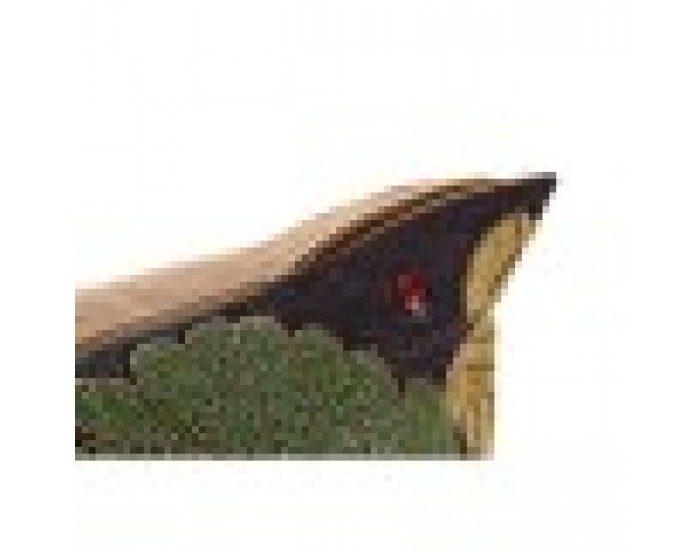 Калъфка за възглавница DKD Home Decor Листи Многоцветен (50 x 1 x 50 cm)