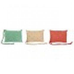 Възглавница Home ESPRIT Зелен Бежов Корал 30 x 10 x 20 cm (3 броя) - Възглавници