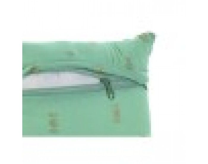 Възглавница Home ESPRIT Зелен Бежов Корал 30 x 10 x 20 cm (3 броя)