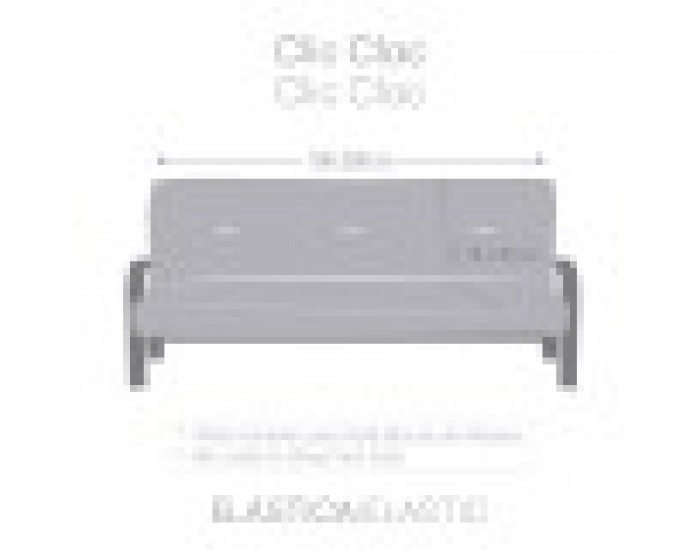 Калъф за Диван Eysa ULISES Лилав 140 x 100 x 200 cm