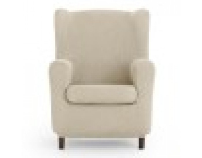 Калъф за кресло с криле Eysa ULISES Бял 80 x 100 x 90 cm