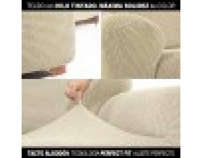 Калъф за Диван Sofaskins NIAGARA Бежов - Кресло с 1 седалка 70 - 110 cm