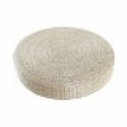 Възглавница DKD Home Decor На почва 60 x 60 x 11 cm Естествен - Възглавници