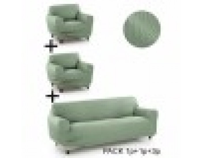 Калъф за Диван Sofakover Pocket Trio Romeo 3 броя - лен