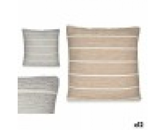 Възглавница Райета Сив Кафяв (45 x 12 x 45 cm) (12 броя)