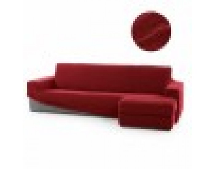 Покривало за шезлонг с късо дясно рамо Sofaskins NIAGARA 210 - 340 cm - Фуксия