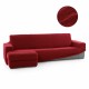 Покривало за шезлонг с късо ляво рамо Sofaskins NIAGARA 210 - 340 cm - Цвят - Корал