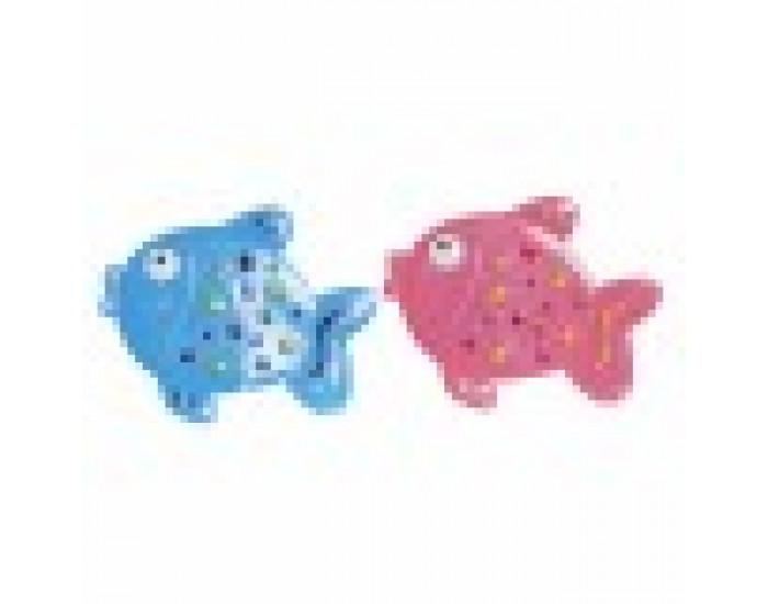 Подложка за баня DKD Home Decor 13 x 1 x 10,5 cm Син Розов Детски PVC Риба (2 броя) Подложка за баня DKD Home Decor 13 x 1 x 10,5 cm Син Розов Детски PVC Риба (2 броя)