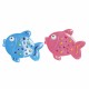 Подложка за баня DKD Home Decor 13 x 1 x 10,5 cm Син Розов Детски PVC Риба (2 броя) Подложка за баня DKD Home Decor 13 x 1 x 10,5 cm Син Розов Детски PVC Риба (2 броя)