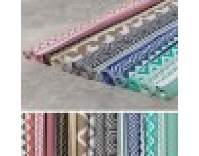 Outdoor Carpet Naxos Бял Зелен полипропилен 90 x 150 cm