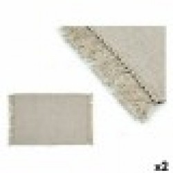 Килим Бежов 10 x 10 x 40 cm 180 x 120 x 1 cm (2 броя) Килим Бежов 10 x 10 x 40 cm 180 x 120 x 1 cm (2 броя) - Спално бельо