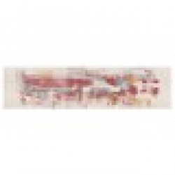 Килим DKD Home Decor Завършек със състаряващо покритие полиестер Многоцветен (60 x 240 x 0,7 cm) - Спално бельо
