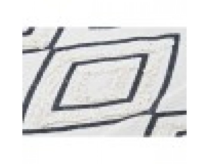Килим DKD Home Decor Черен Бял (120 x 190 x 0,7 cm) Килим DKD Home Decor Черен Бял (120 x 190 x 0,7 cm)