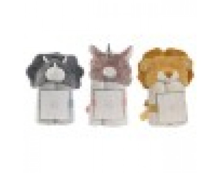 Одеяло Home ESPRIT Животни 100 x 75 x 20 cm (3 броя) Одеяло Home ESPRIT Животни 100 x 75 x 20 cm (3 броя)