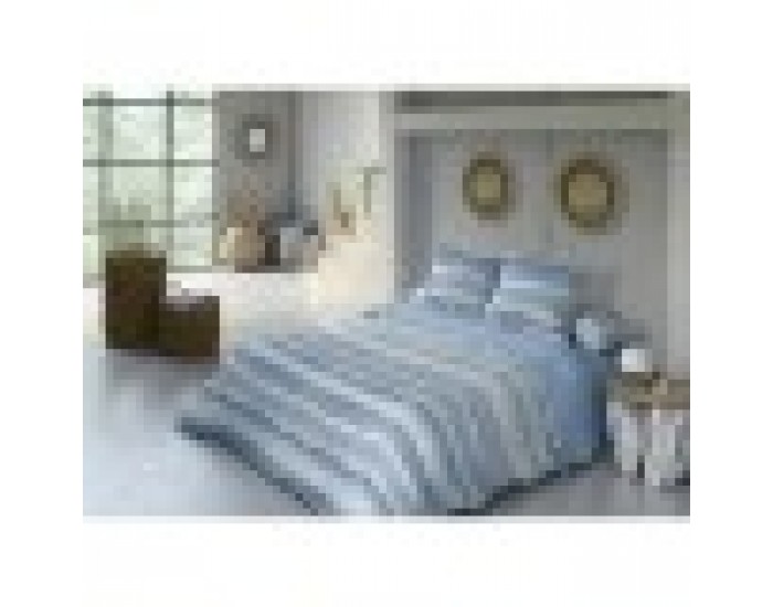 Комплект покривка за завивка Pierre Cardin NINA Син 150 легло 3 Части